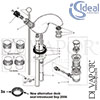 Ideal Standard Waterways CD Basin Filler Tap Spare Parts